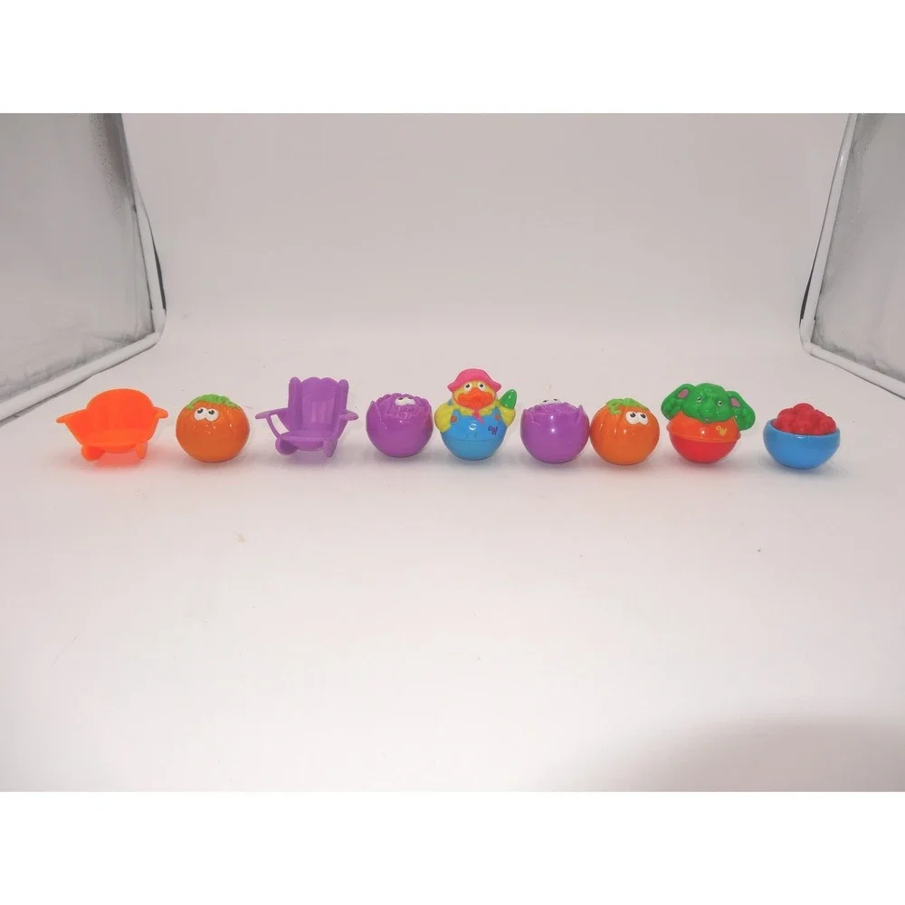 Playskool Weebles Musical  Rare Yellow Treehouse Farm Barn Vegetable Market Veg
